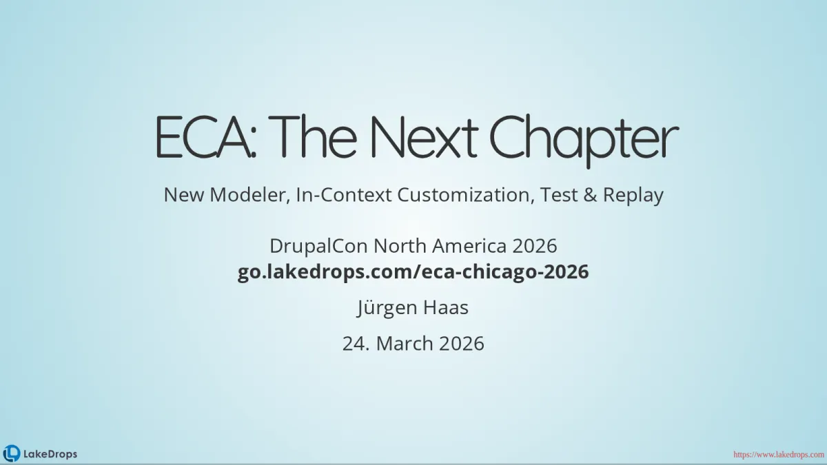 Screenshot: ECA: The Next Chapter (slide 0)