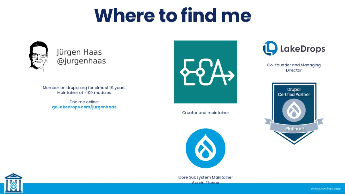 Screenshot: Lessons learned from 5 years ECA (slide 15)