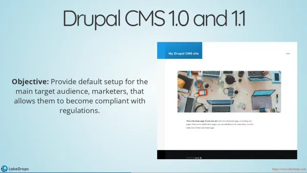 Screenshot: Drupal CMS (slide 5)