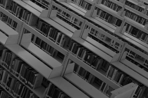 Open documentation pages flowing into structured data, representing machine-readable knowledge