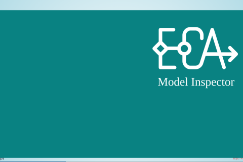 Screenshot: ECA Model INspector (slide 1)